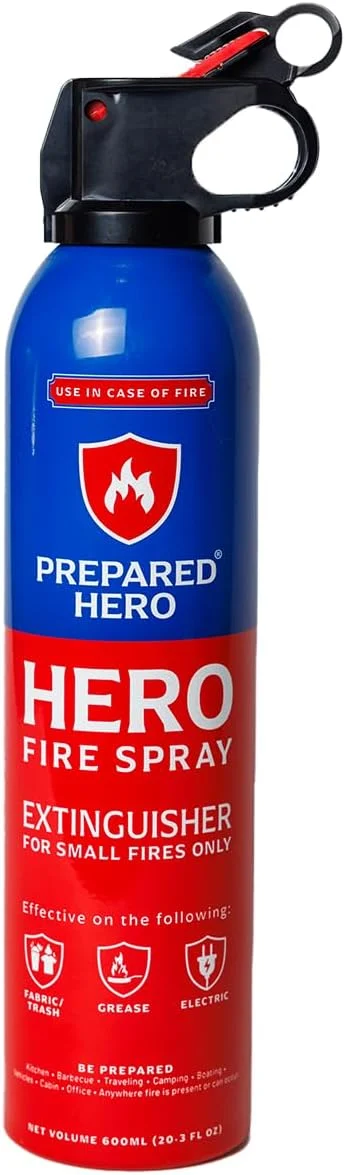 Prepared Hero Fire Spray Mini Extinguisher Only $12 (Reg. $29.99) at