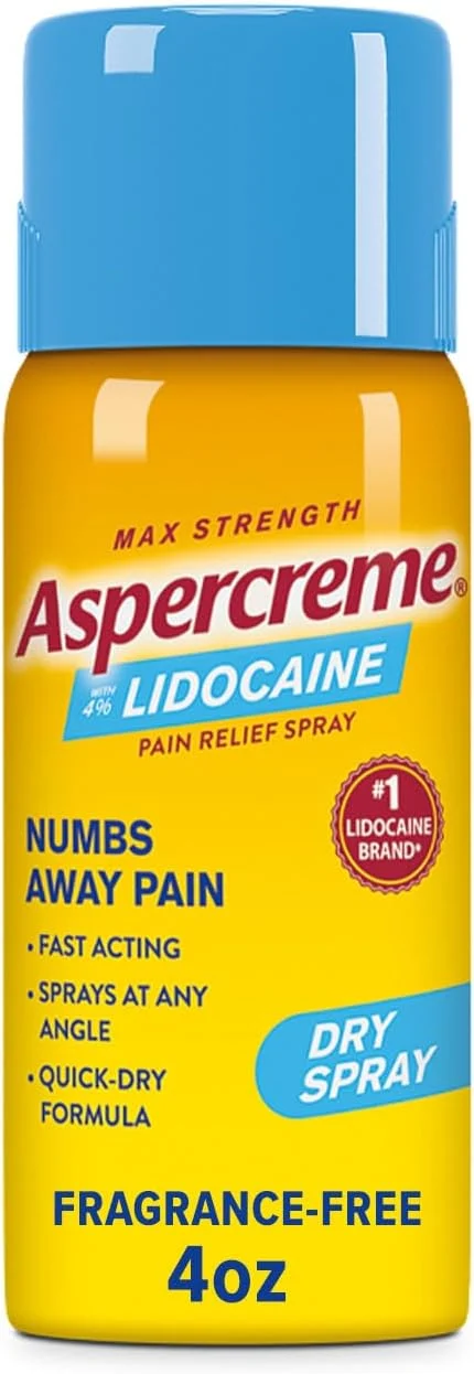 Aspercreme Lidocaine Dry Spray Only $9.99 (Reg. $12) at Amazon