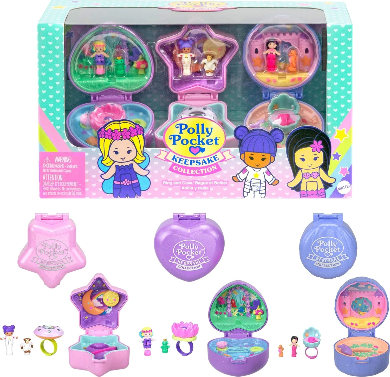Polly Pocket x American Girl Dolls & Books Set Only $32.4 at Amazon