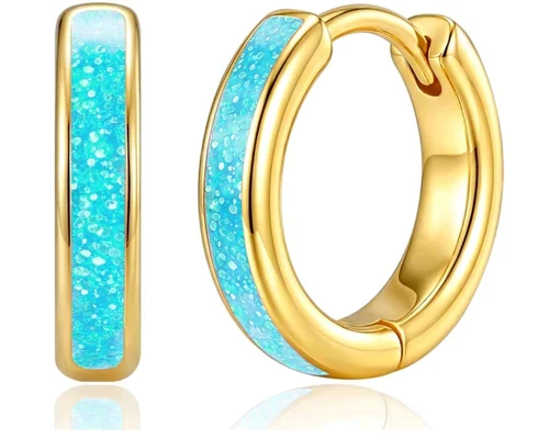 18K Gold Plated Hoop Earrings Deal at Walmart: Save 88%