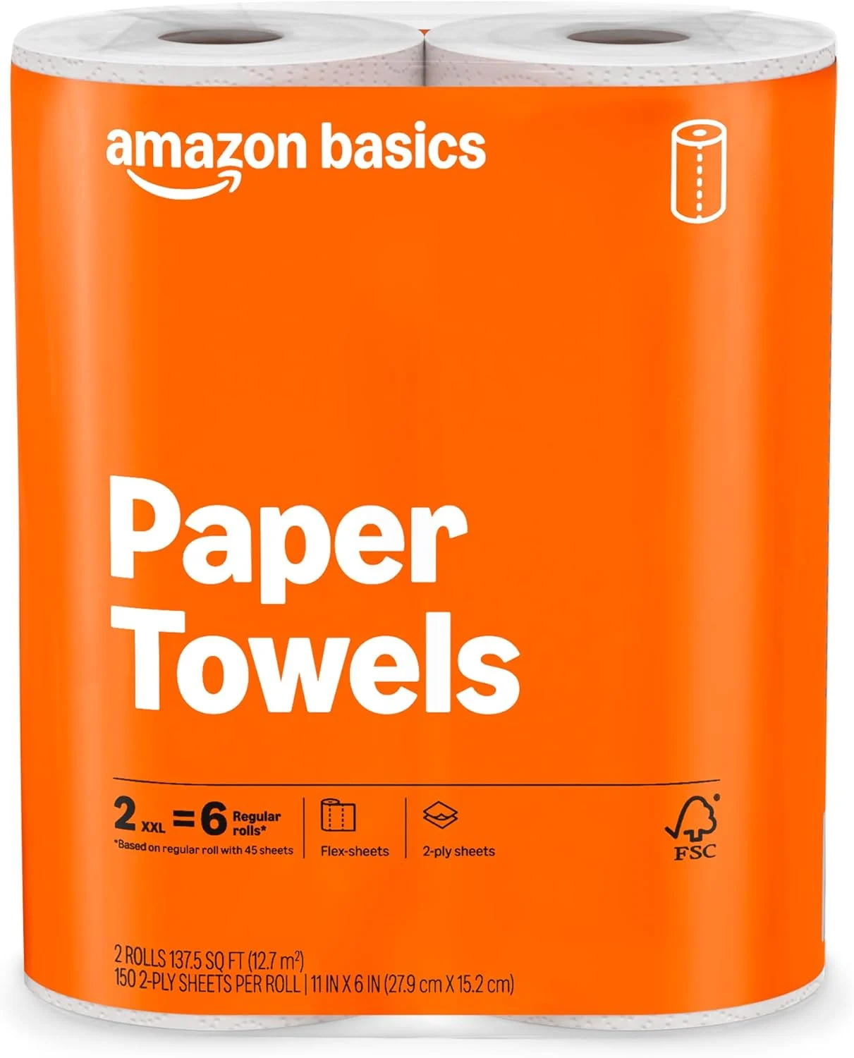 Amazon Basics Paper Towels Only $12.55 (Reg. $22.86) at Amazon