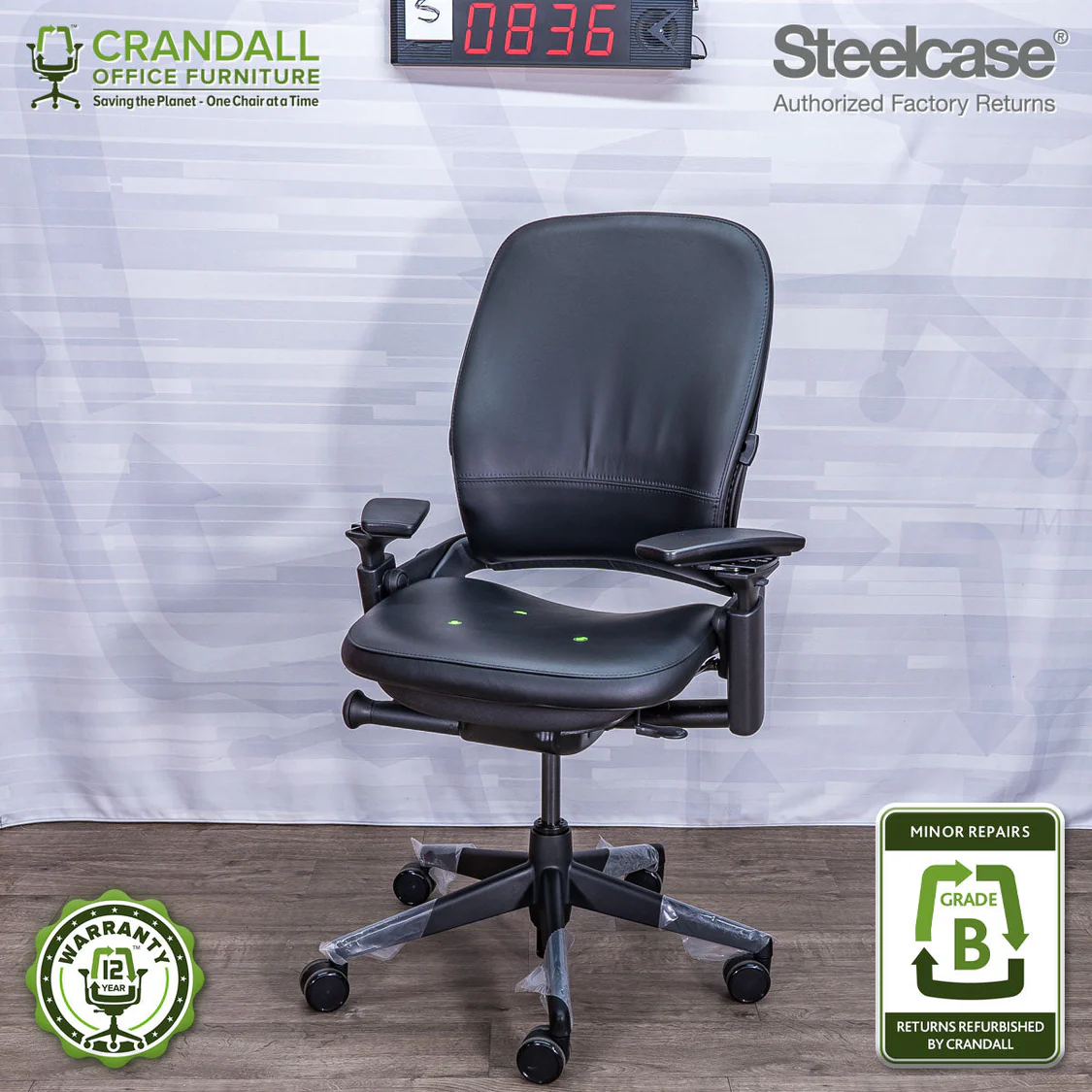 Factory return office chairs including Steelcase models at Crandalloffice
