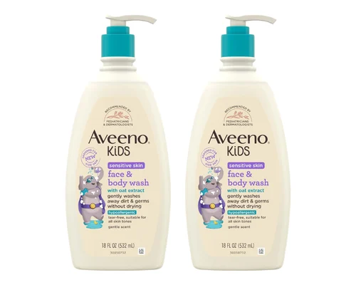 Aveeno Kids Face & Body Wash Deal: Save 35% at Amazon
