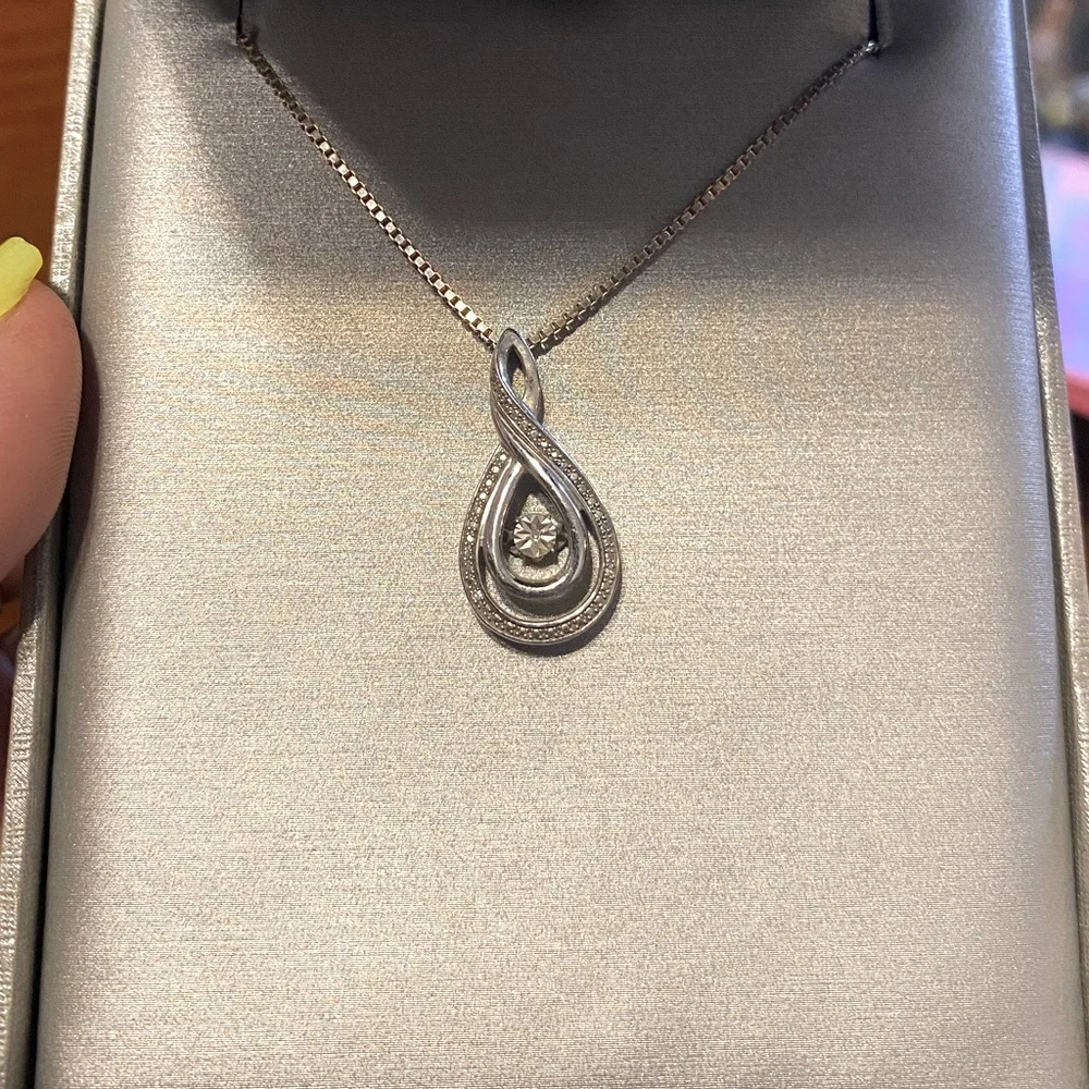 Zales Diamond Teardrop Necklace Only $99 (Reg. $250) at the store