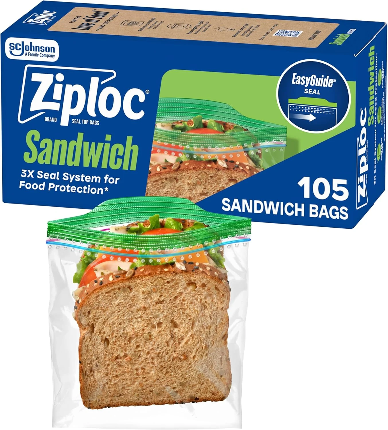 Ziploc Sandwich and Snack Bags Deal at Amazon
