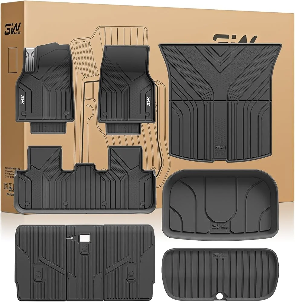3W Tesla Model Y Juniper Floor Mats Only $254.99 (Reg. $299.99) at