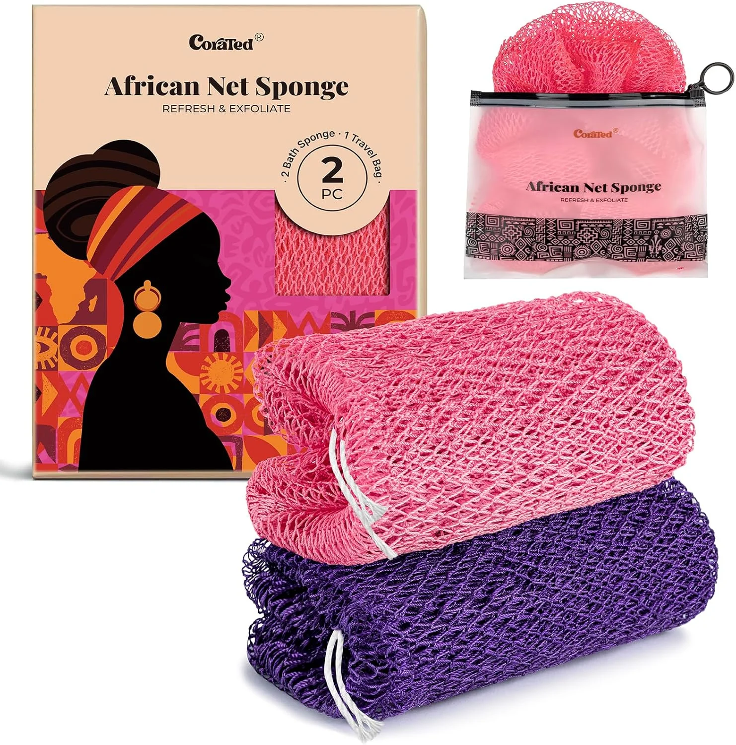 African Net Sponge 2-Pack Special Deal Online at Amazon