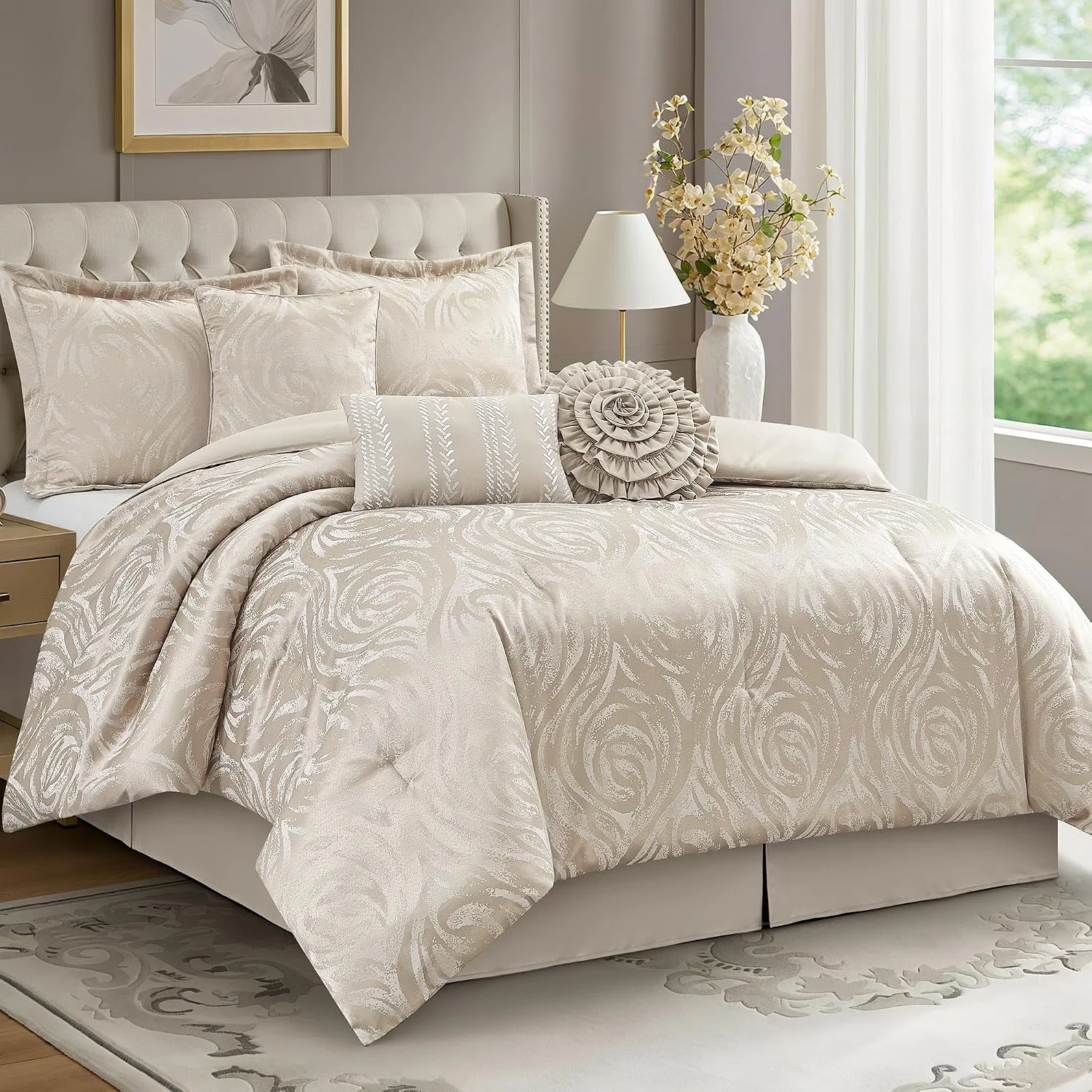 Queen 7-Piece Comforter Set Only $32.99 (Reg. $49.97) at Amazon