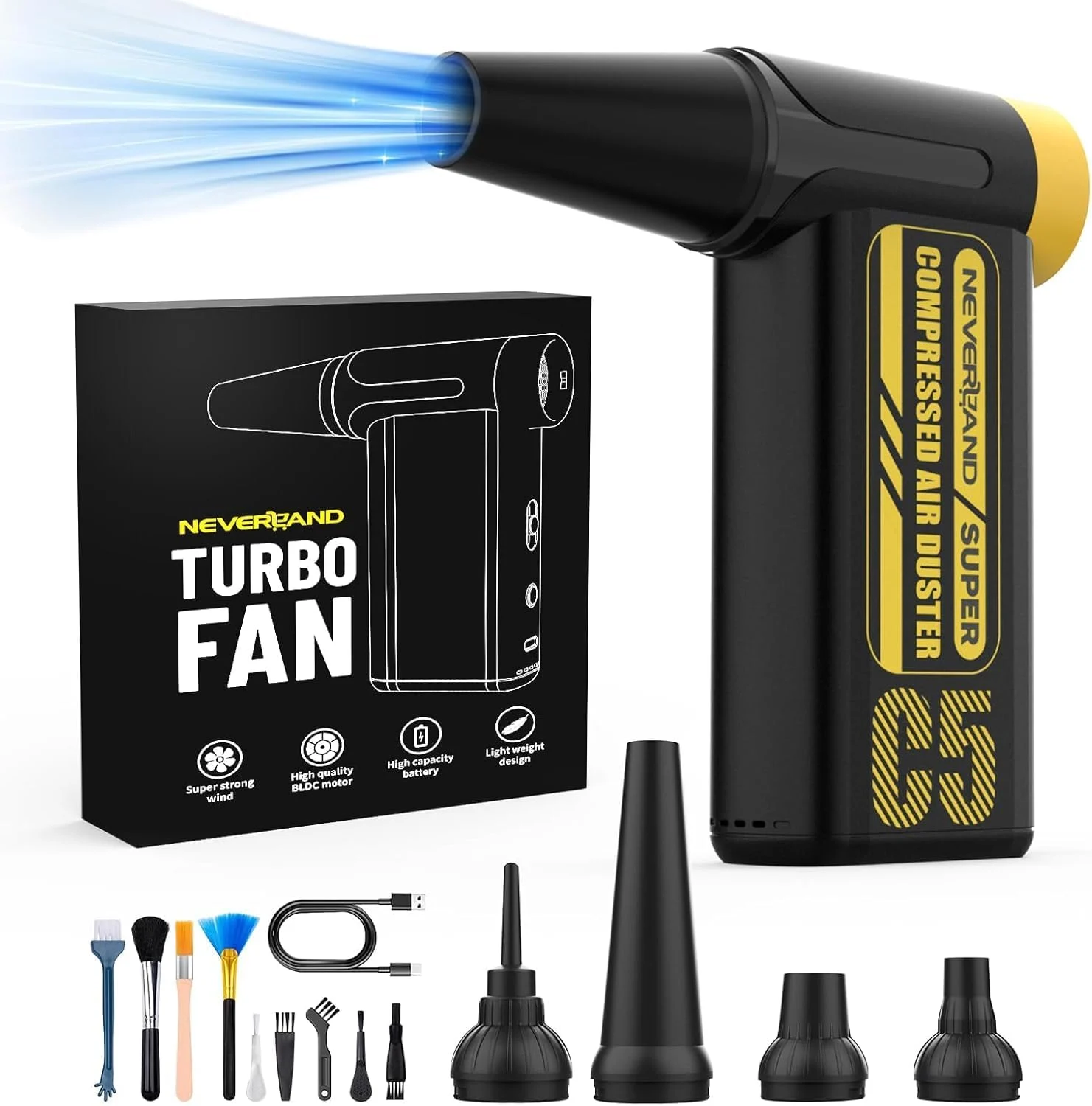 NEVERLAND Wireless Air Duster Only $29.99 (Reg. $59) at Amazon