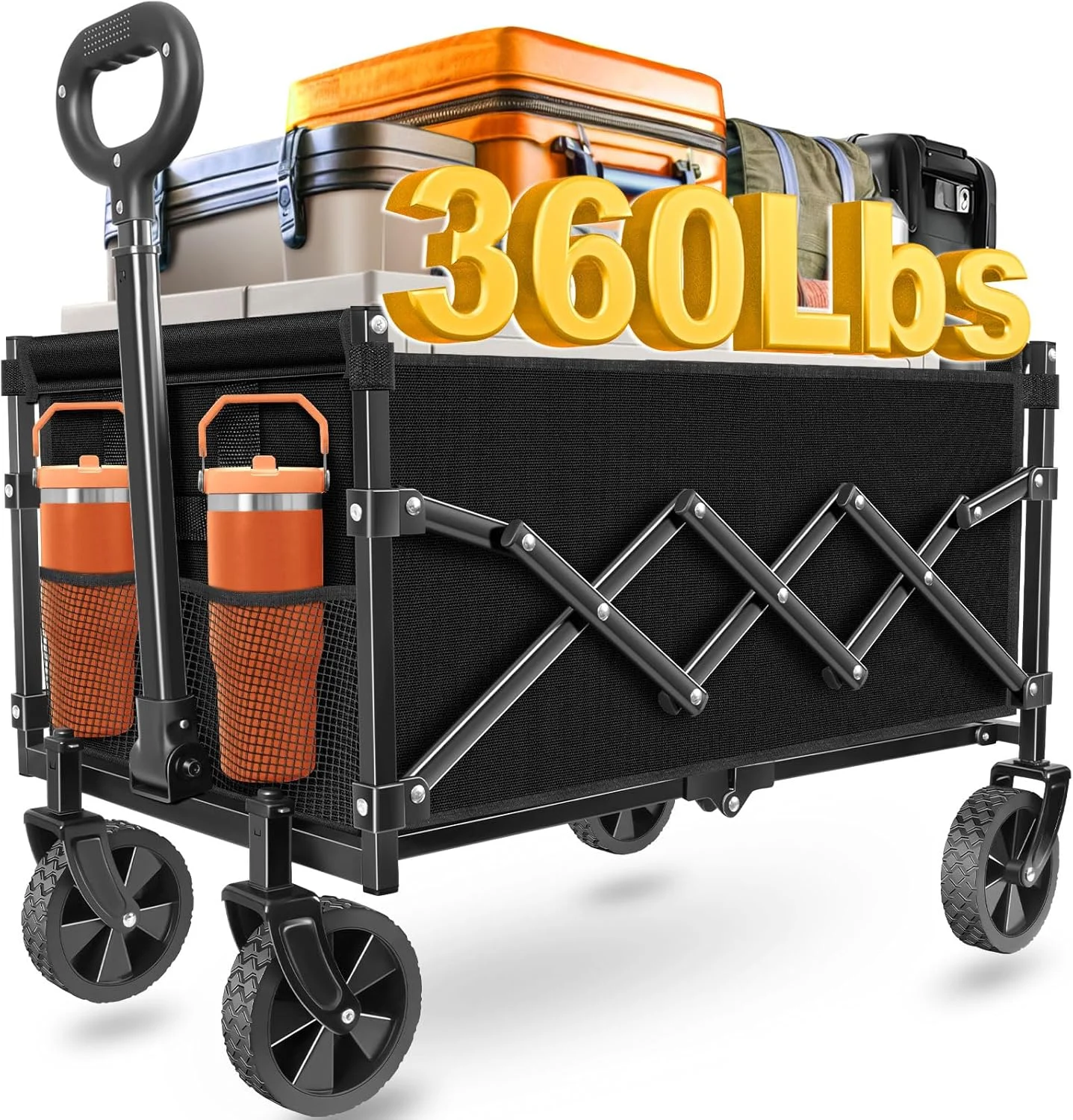 DUMOS Collapsible Wagon Cart Only $37.89 (Reg. $59.99) at Amazon