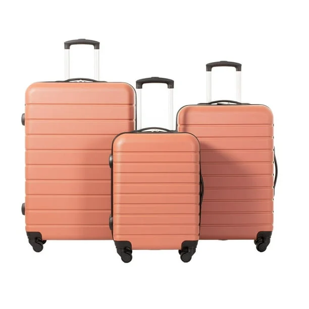 Tripcomp 3-Piece Hardside Spinner Luggage Set just $74.99 at Walmart