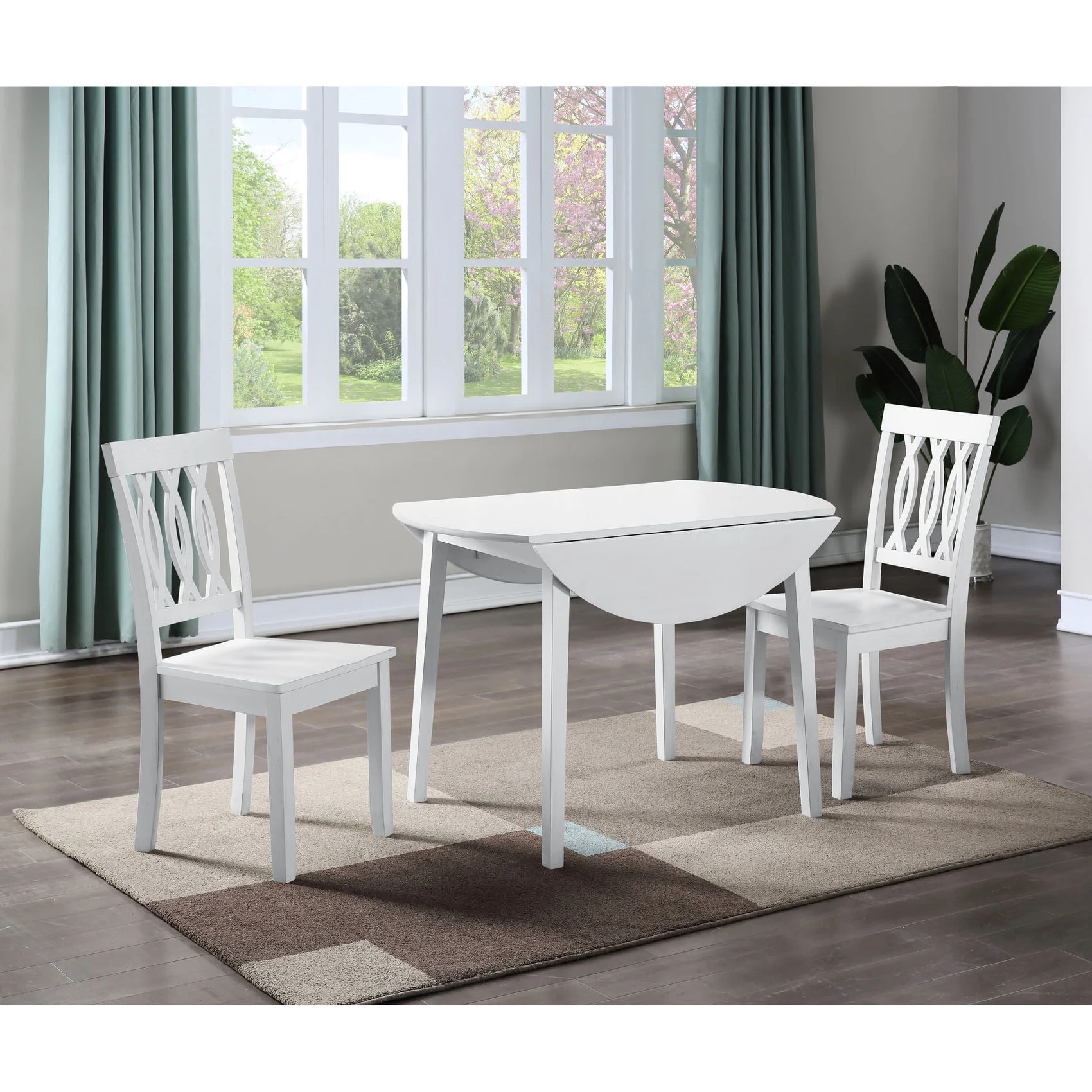Mainstays 3-Piece Drop Leaf Dining Table Set just $79 at Walmart