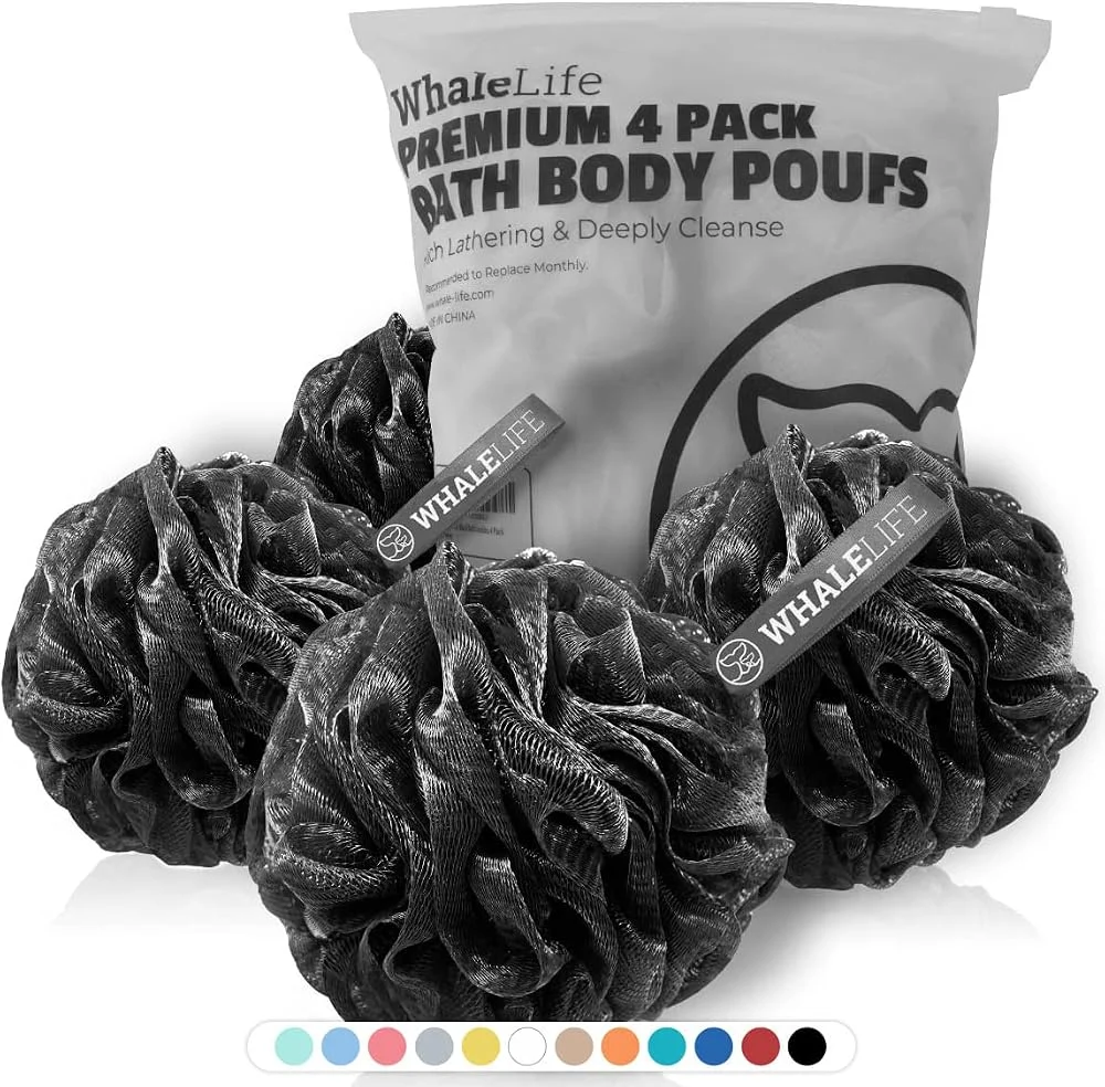 WhaleLife Loofah Bath Sponges Only $8.99 (Reg. $9.99) at Amazon