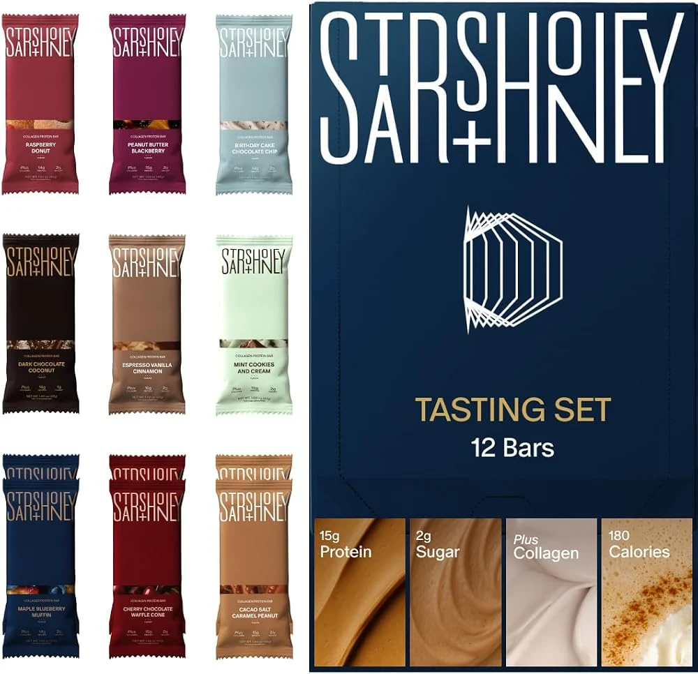 Stars + Honey Protein Bars 12‑pack on Amazon, low‑sugar keto snack