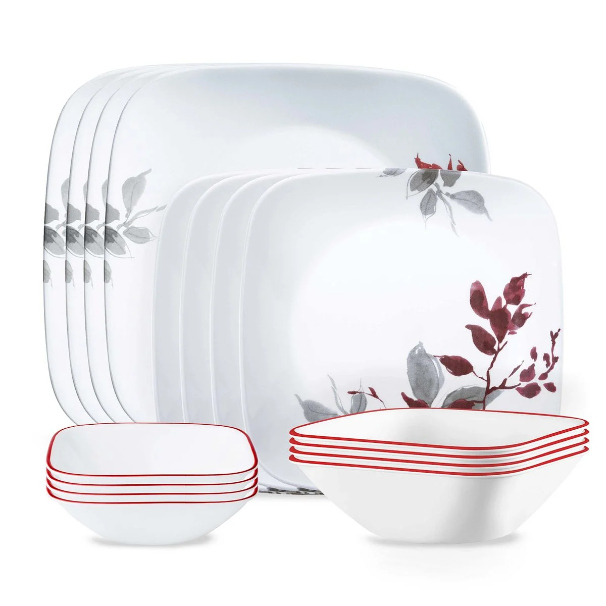 Corelle Kyoto Leaves 16-Pc. Dinnerware Set Deal at Kohl’s: Take 20% Off