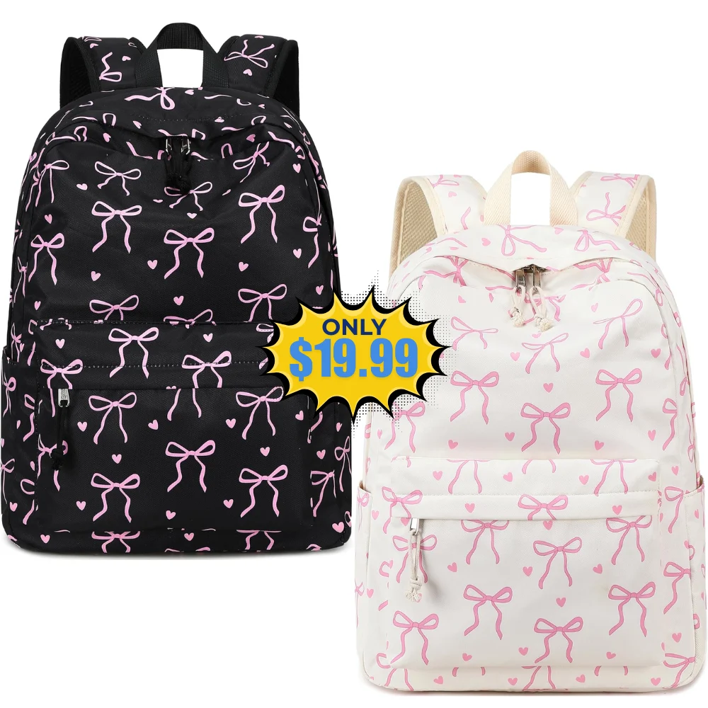 LEDAOU Teen Girls School Backpack Deal at Amazon