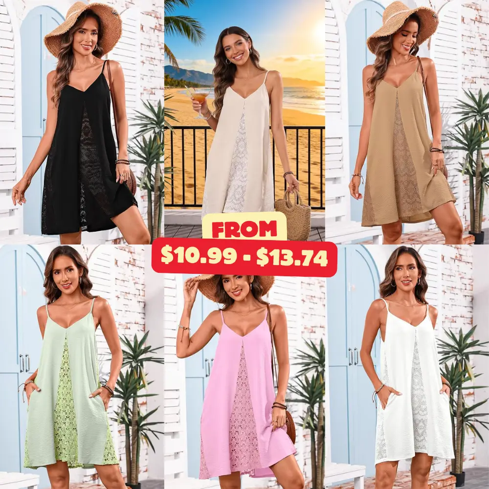 Women’s Bathing Suit Cover Up Dress Deal: Save 31% at Amazon