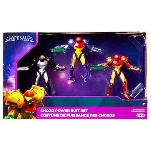Metroid Prime Chozo Power Suit Set Only $8.05 at Walmart