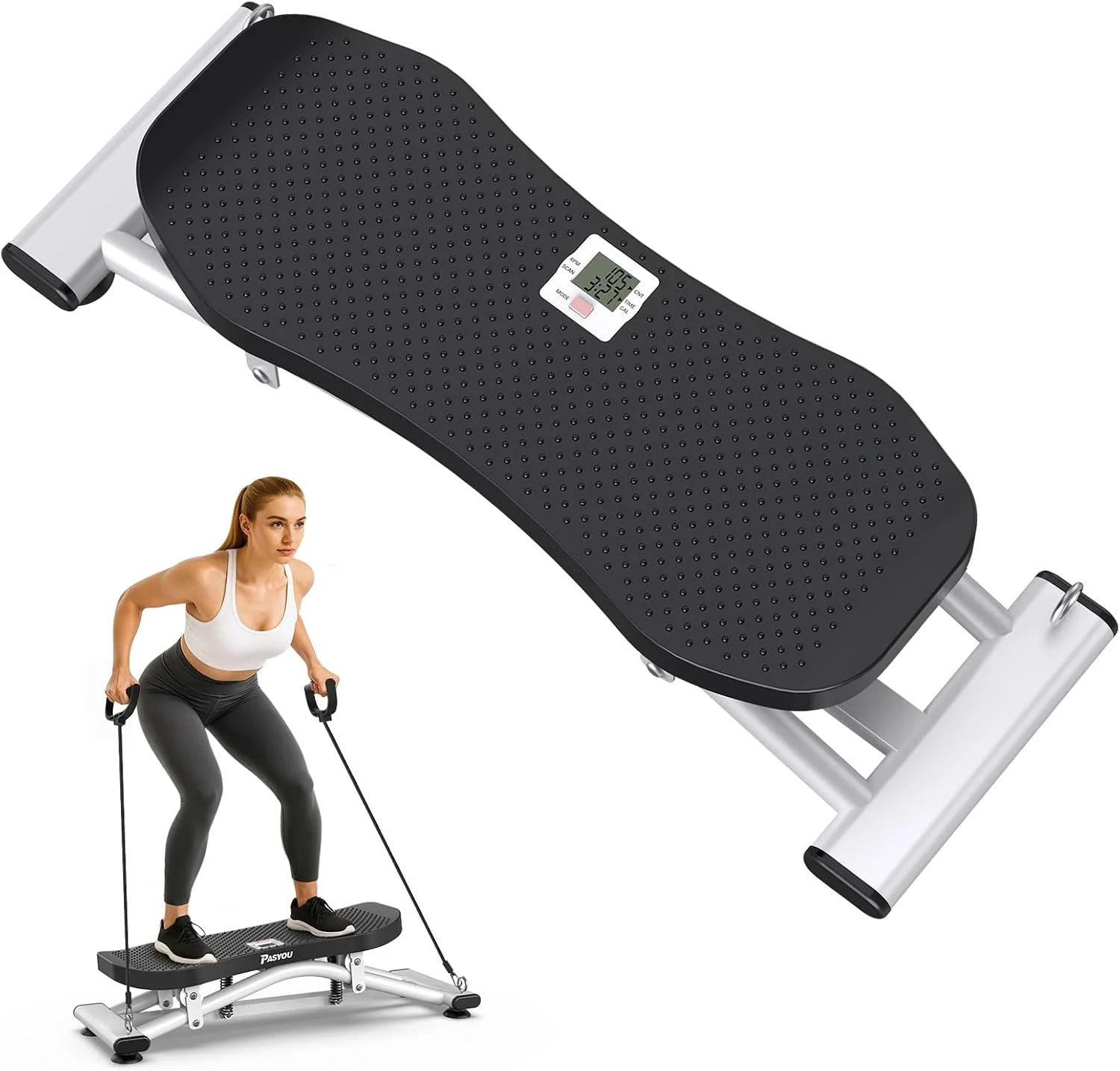 PASYOU 26.4" Balance Board with Resistance Bands on Amazon