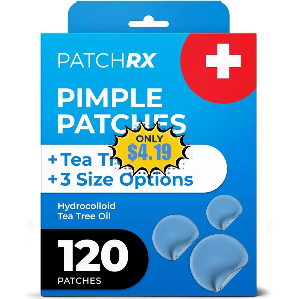 PatchRx Pimple Patches Deal: Save 10% at Amazon