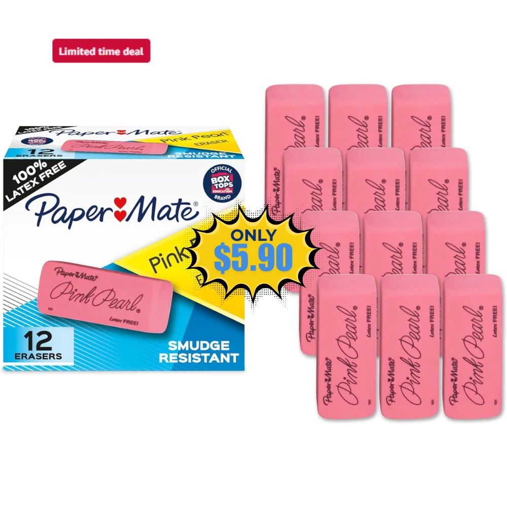 Paper Mate Erasers Deal: Save 56% at Amazon