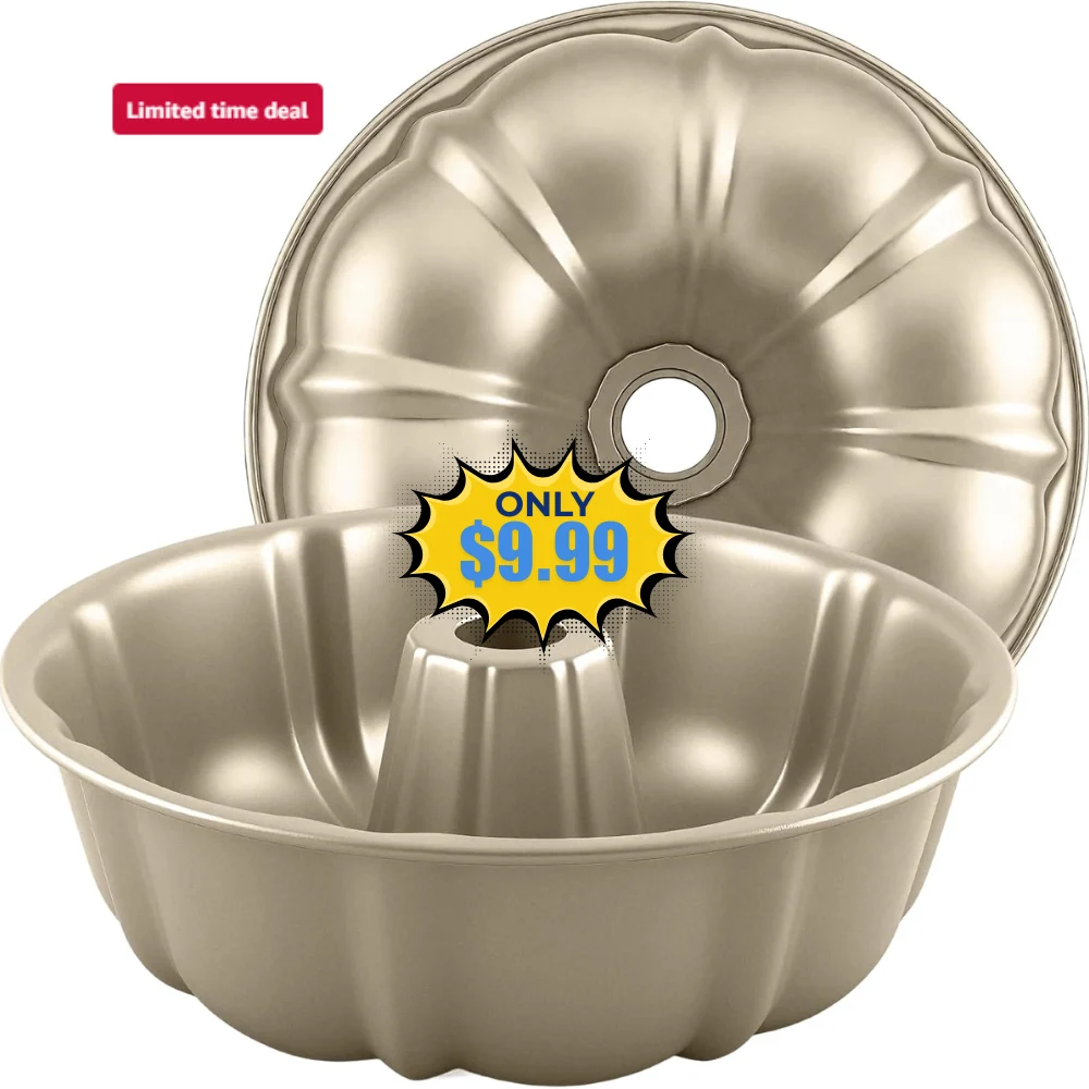 10″ Cake Pan 2-PACK Deal: Save 50% at Amazon