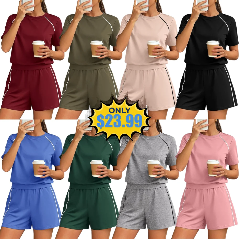 PRETTYGARDEN 2 Piece Short Sets Deal: Save with Promo Code on Amazon