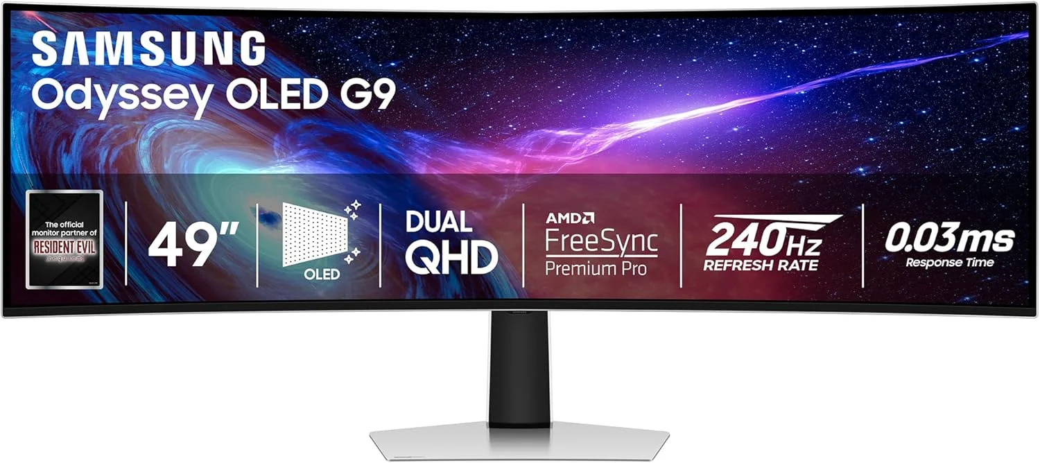 Samsung Odyssey G93SC Monitor Only $854.99 (Reg. $1,149) at Amazon