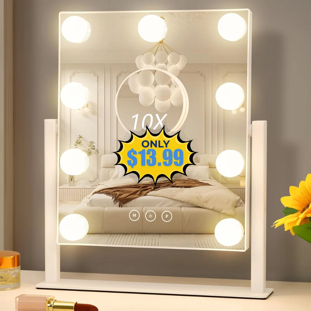 Vanity Mirror with Lights Deal: Save 33% at Amazon