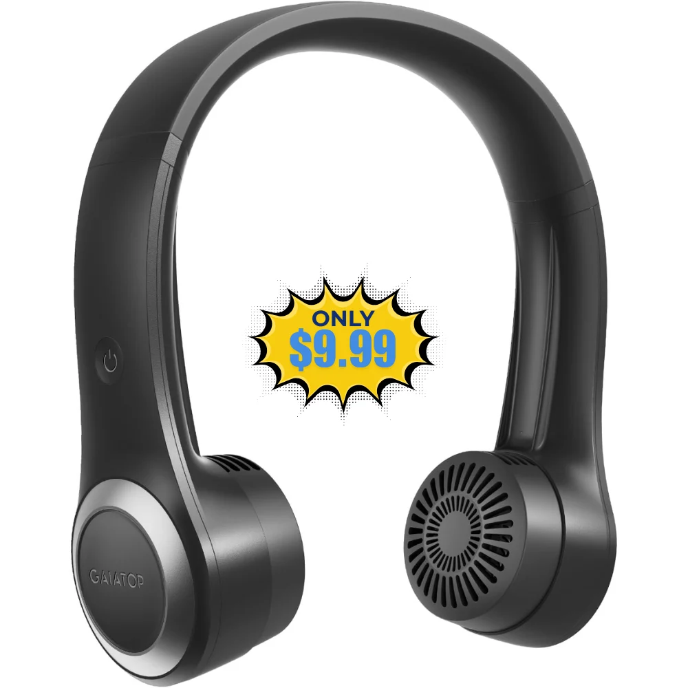 Gaiatop Portable Neck Fan Deal: Save 23% on Amazon