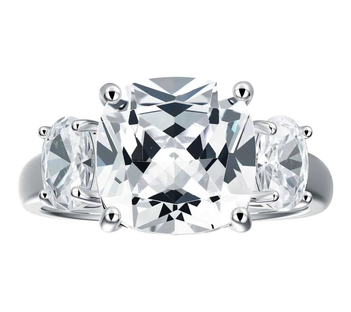 Diamonique Cushion Cut Ring Only $20.99 Shipped on the store