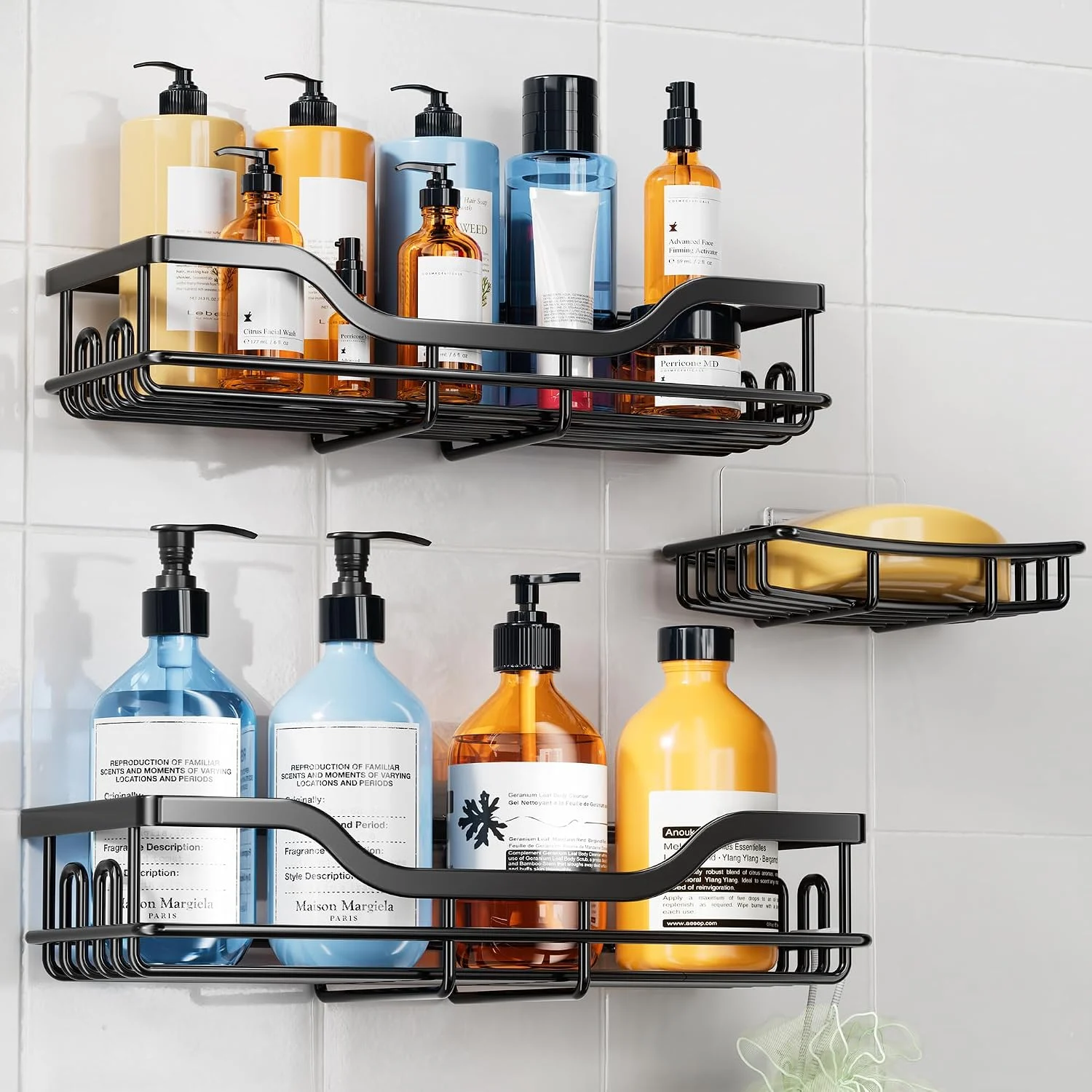 3-Pack Shower Caddy with Soap Holder Only $9.99 (Reg. $10) at Amazon