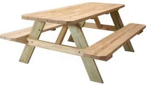Premium Wood Picnic Table Kit Only $89 (Reg. $129) at Home Depot
