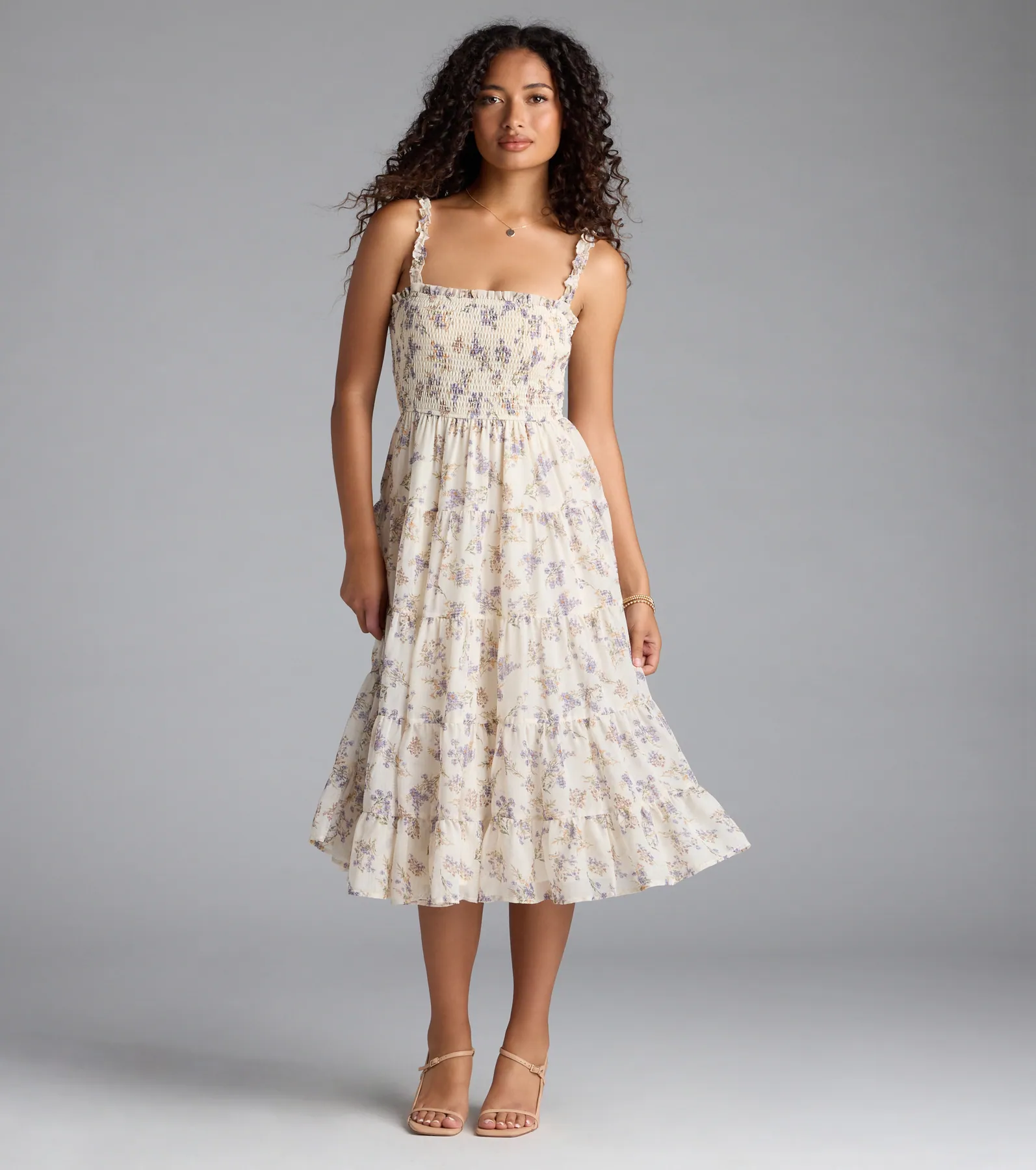 Chiffon Blouses $11 & Floral Midi Dresses $18+ at the store