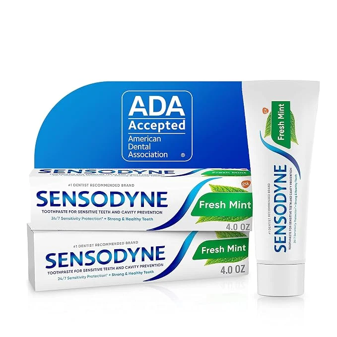 Sensodyne Fresh Mint Sensitive Toothpaste Just $12.47 at Amazon