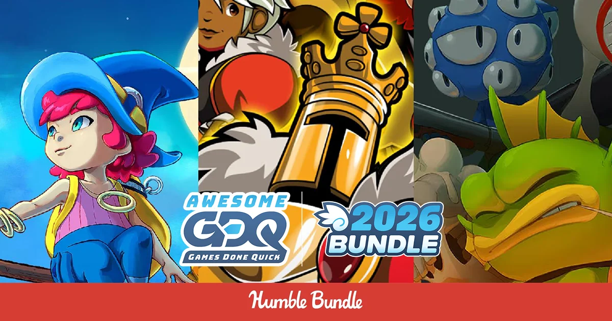 Summer Games Done Quick 2026 Bundle Only $13 at Humblebundle