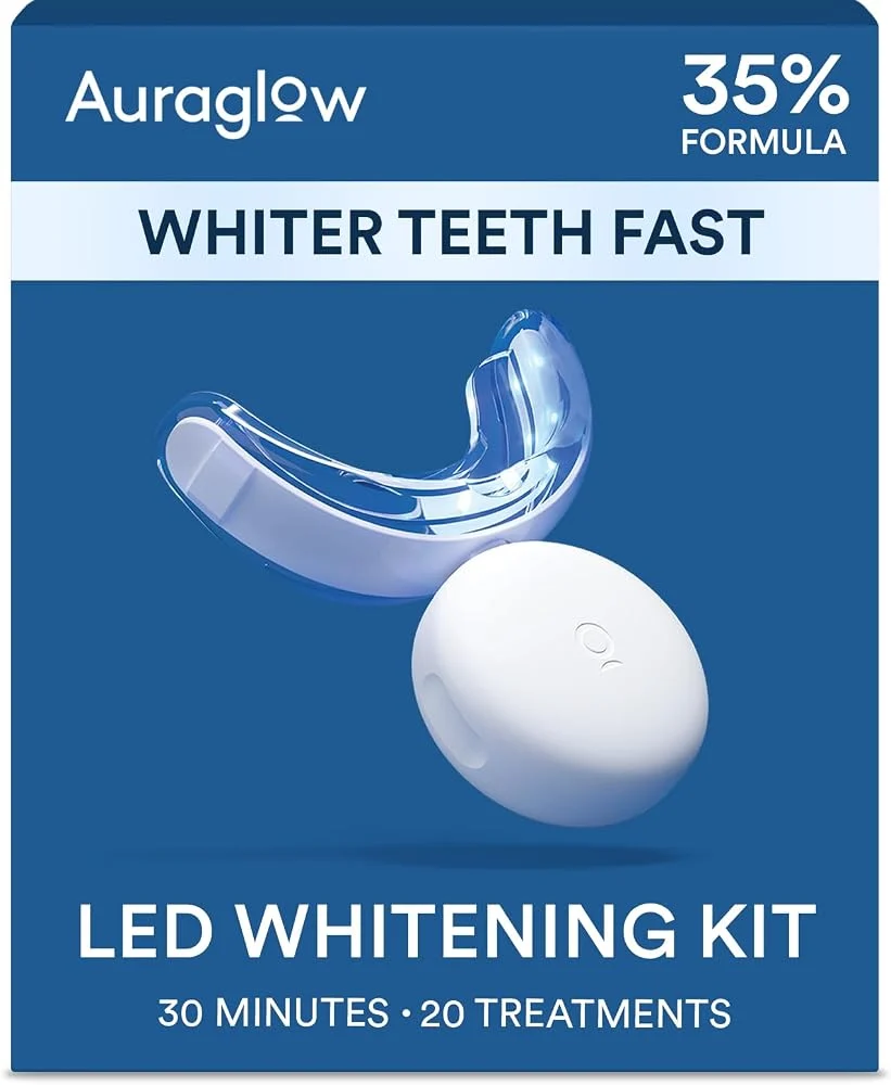 Auraglow Teeth Whitening Kit Just $48 Shipped on Amazon – LED