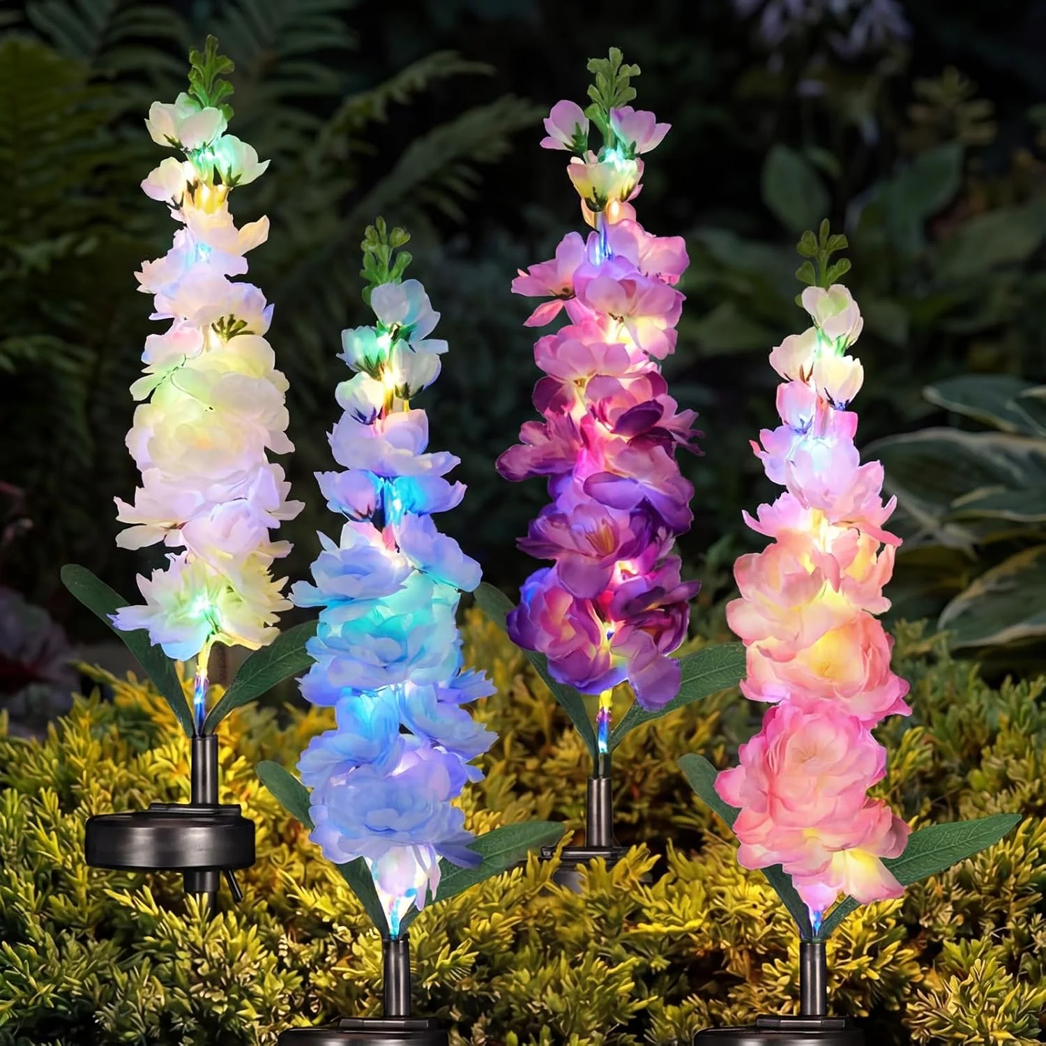 Solar Flower Lights Only $30.99 at Amazon