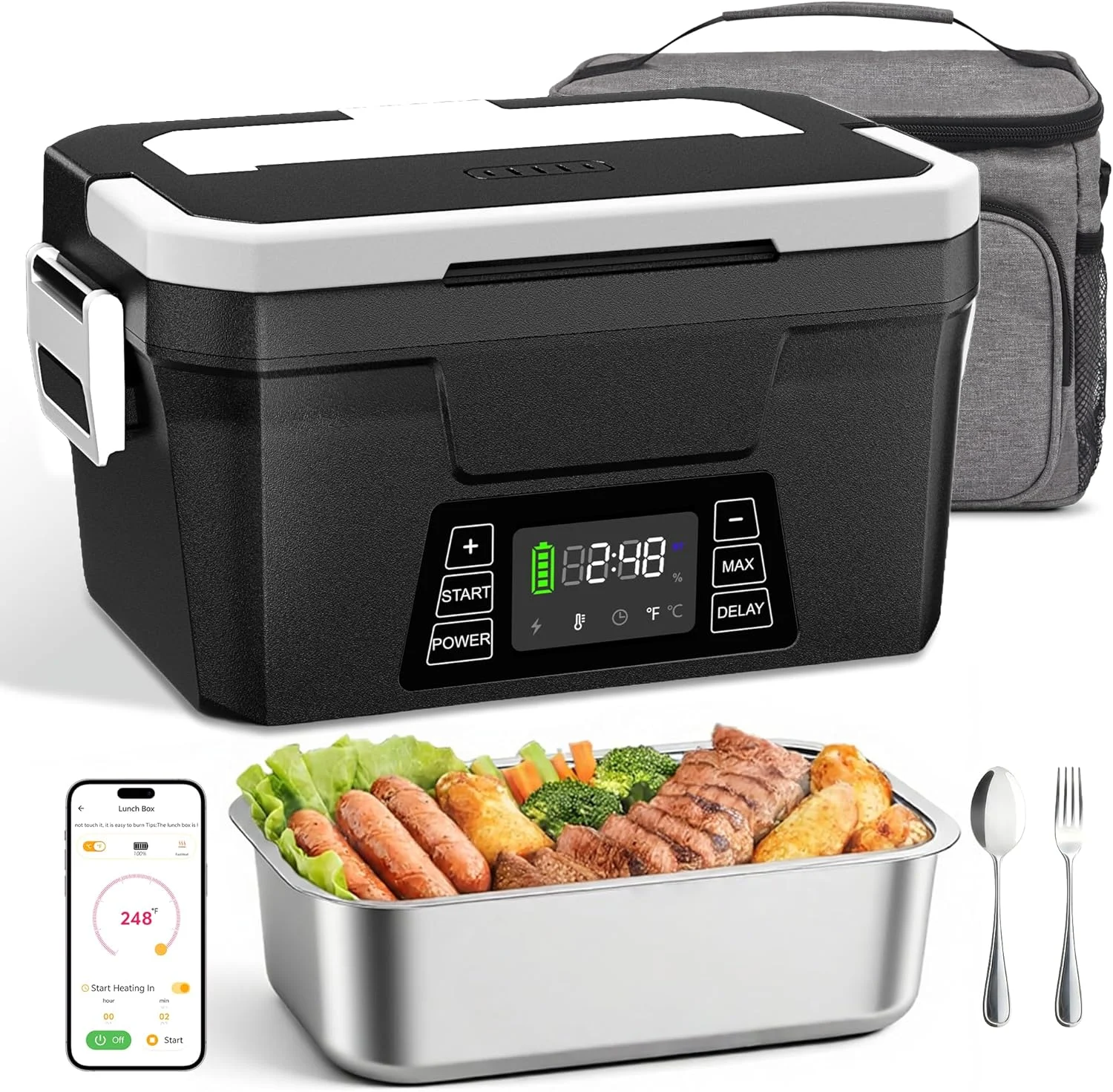 Vabaso Cordless Electric Lunch Box Only $79.99 at Amazon