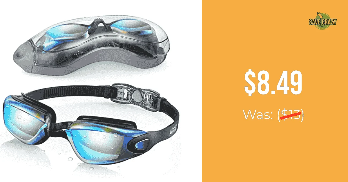 Vorshape Adult Swim Goggles Only $7 (Reg. $15) at Amazon