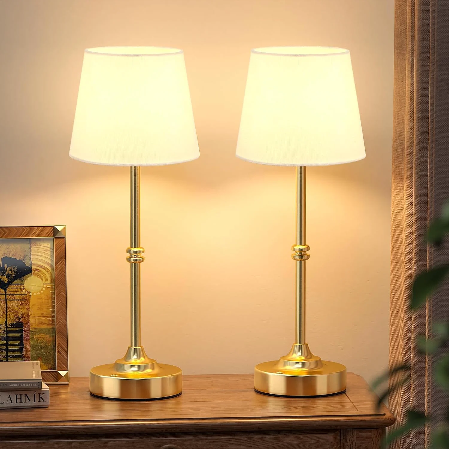 Kakanuo Cordless Table Lamp 2‑Pack Only $19.99 (Reg. $24.19) at Amazon