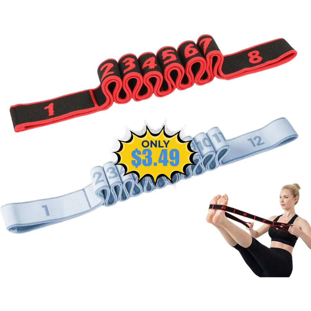 8 & 12 Loop Stretch Strap Set Deal: Save 30% at Amazon