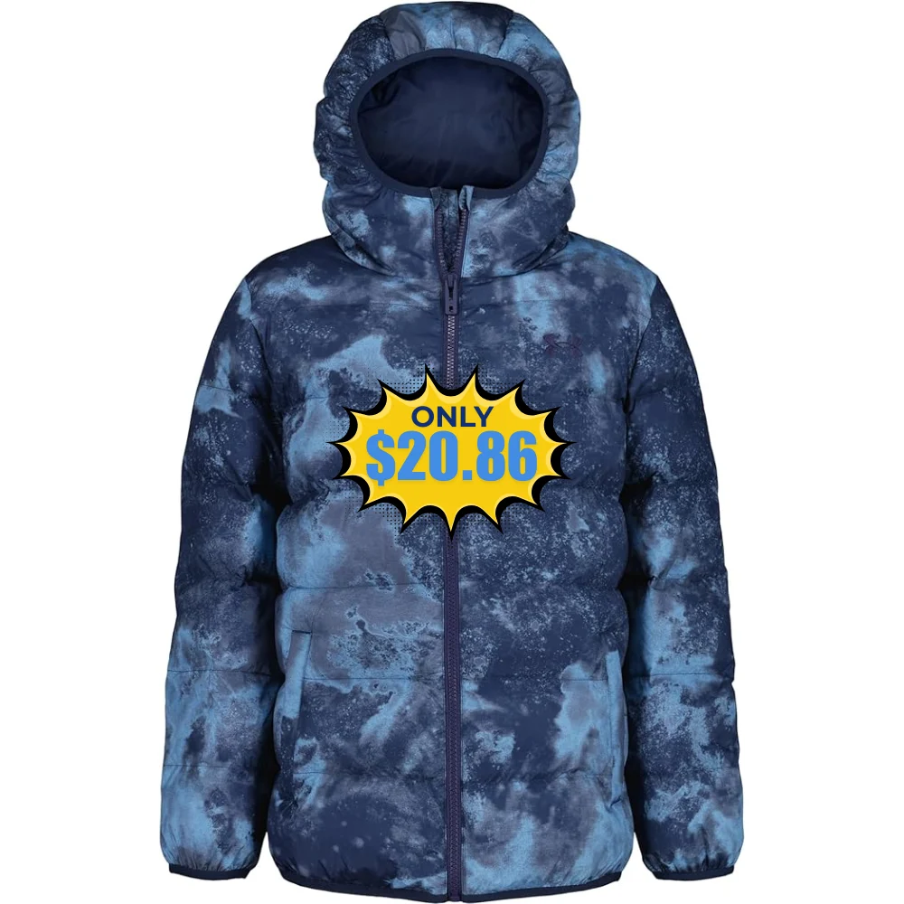 Under Armour Boys Hooded Puffer Jacket Deal: Save 76% on Amazon