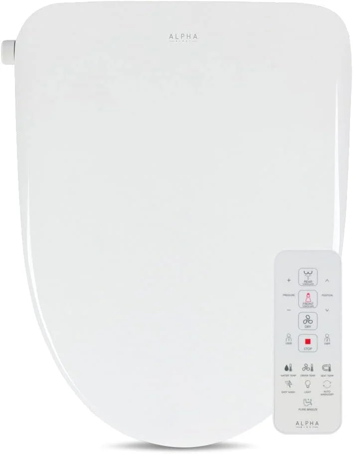 Alpha Bidet UX Pearl Toilet Seat Only $404.1 (Reg. $599) at Amazon