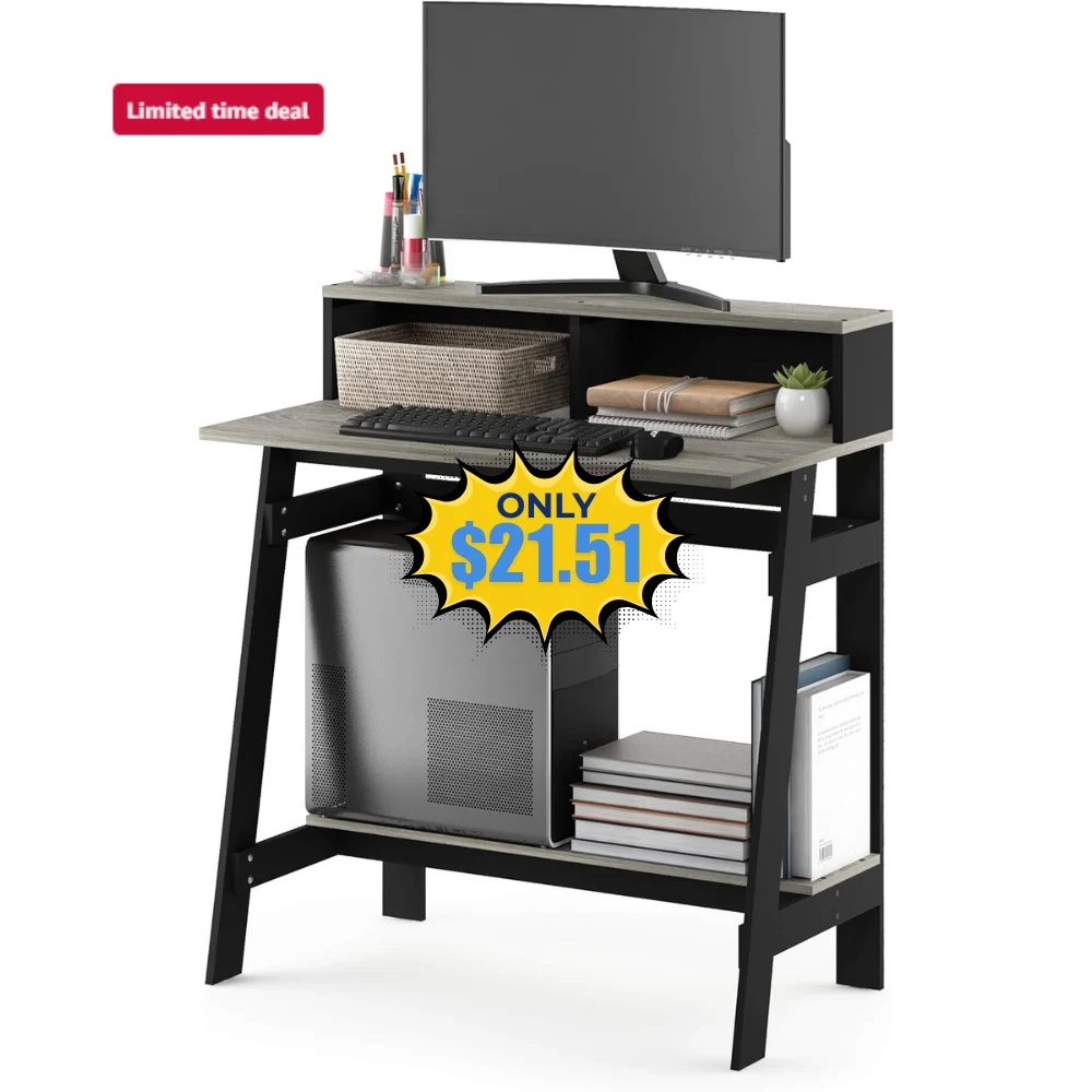 Furinno Simplistic A Frame Computer Desk Deal: Save 62% at Amazon