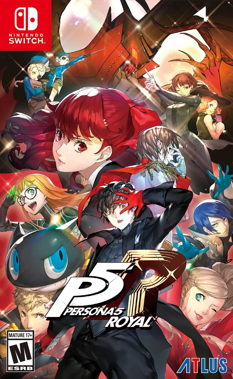 Persona 5 Tactica Switch game cover on Amazon