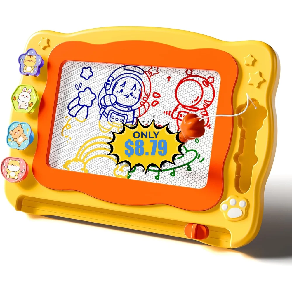 Large Toddler Magnetic Drawing Board Deal: Save 20% at Amazon