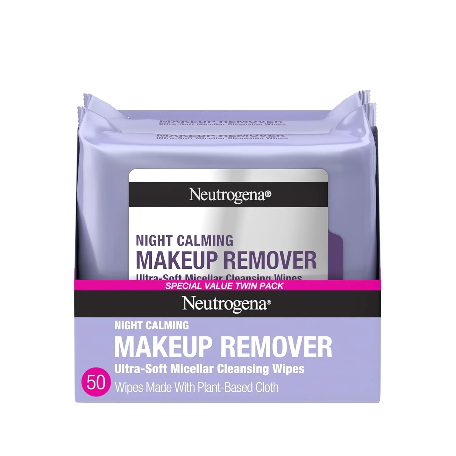 Neutrogena Night Calming Makeup Remover Face Wipes Only $11.97 (Reg.