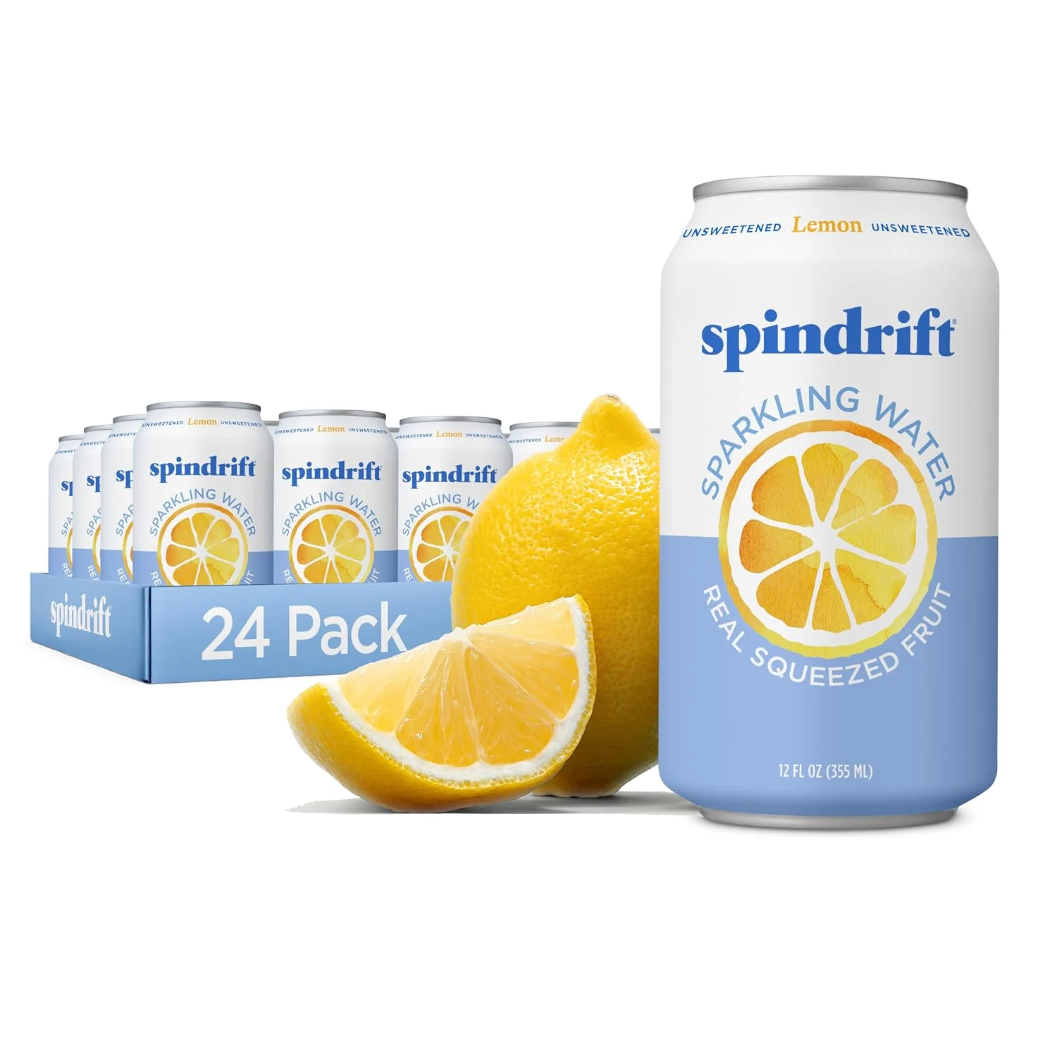 Spindrift Sparkling Water 24‑Pack Only $17.6 at Amazon