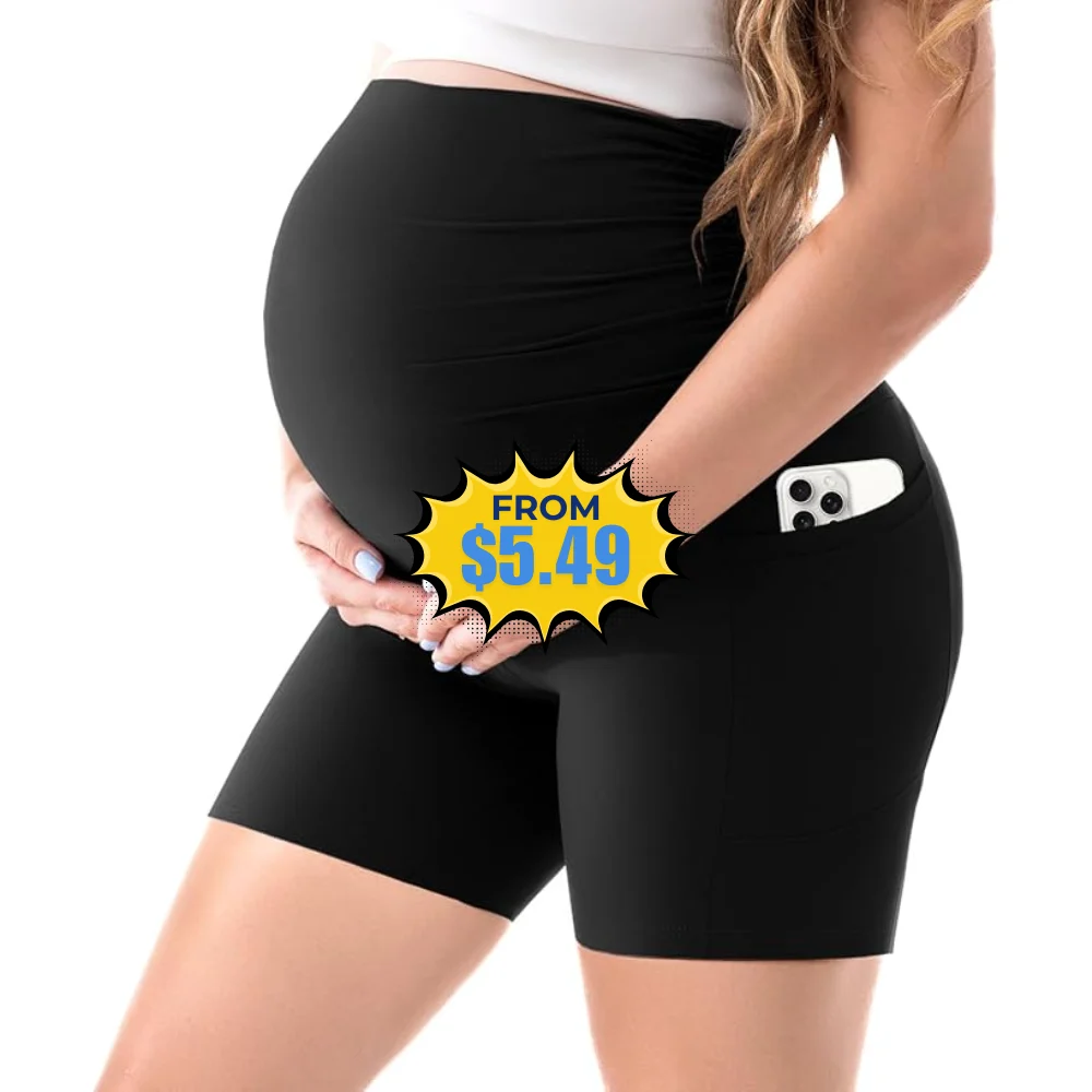 Walifrey Women’s Maternity Shorts Promo: Save on Amazon